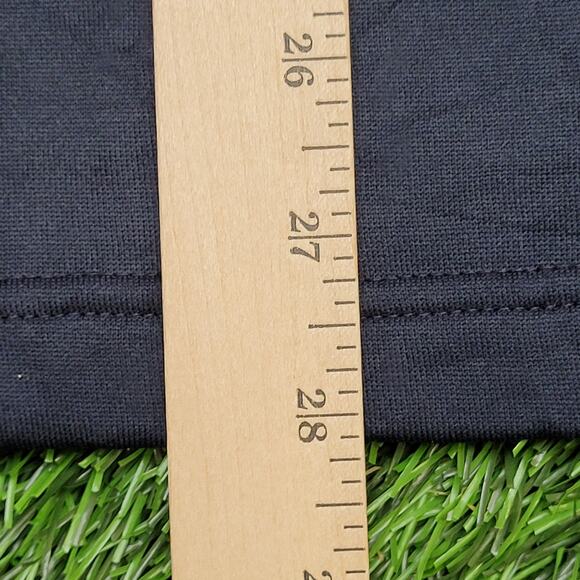 ADIDAS Quarter Zip Track Jacket Large 22x28 Blue Yellow - Picture 12 of 16